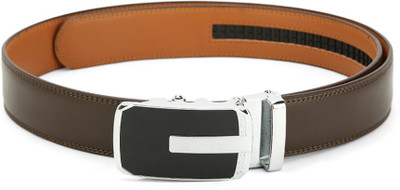 

Pacific Gold Men Formal Brown Genuine Leather Belt