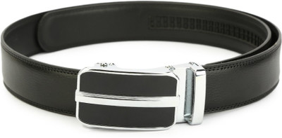 

Pacific Gold Men Formal Black Genuine Leather Reversible Belt
