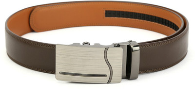 

Pacific Gold Men Formal Brown Genuine Leather Belt