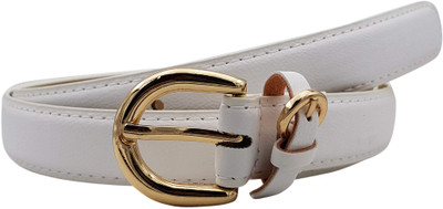 

Baluchi Women Party, Casual White Artificial Leather Belt, Baluchi Women Casual White Artificial Leather Belt