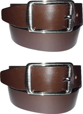 

Aoctane Men Formal Brown Genuine Leather Belt, Brown 03