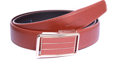 

Blackbuck Men Casual Brown Genuine Leather Belt, Tan