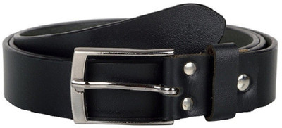 

Nifty Fashion Men Casual Black Genuine Leather Belt