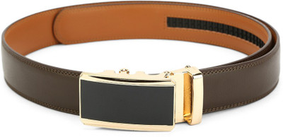 

Pacific Gold Men Casual Brown Genuine Leather Belt
