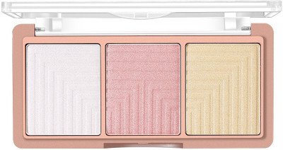 

O.TWO.O 9117 : Contouring Palette - Highlighter, Contour Powder, Blusher And/Or Bronzer Long-lasting, Natural, Easy To Wear Contour Pallete(9117A04)
