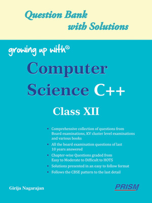 'Growing up with Computer Science C++ ClassXII(English, Paperback, Girija Nagarajan)