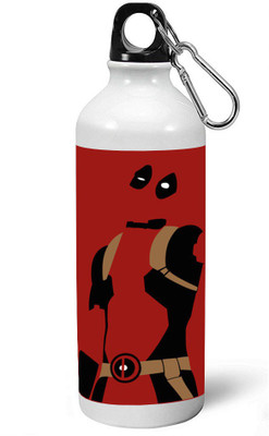 

MUGKIN A-MDP44 Marvel Best Superhero Deadpool Official Printed Bottle 750 ml Sipper(Pack of 1, White)