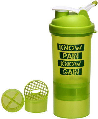 

Shrih Shaker Bottle 500 ml 500 ml Shaker(Pack of 3, Green)