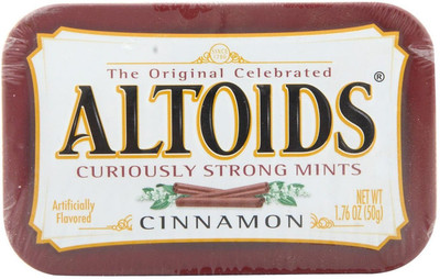 

Altoids Curiously Strong Mints, Cinnamon - 50g Cinnamon Candy
