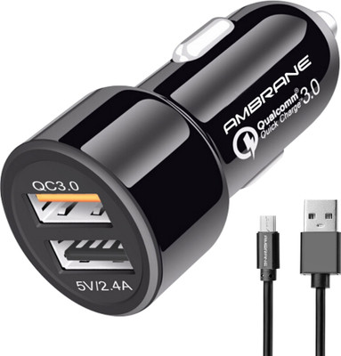 Ambrane 3.0 Turbo Car Charger