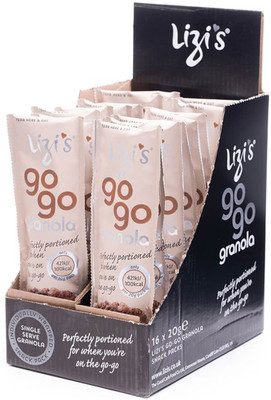 

Lizis GoGo Treacle and Pecan Granola - 320g (20g x 16)(320 g, Pouch)