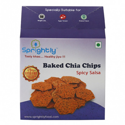 

Sprightly Baked Chia Chips Chips(150 g)