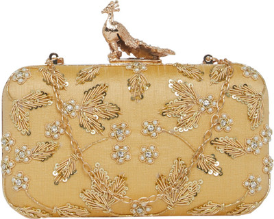 

Tarusa Casual Beige Clutch