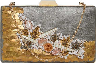 

Tarusa Casual Grey Clutch