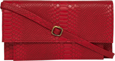 Tarusa Casual Red Clutch
