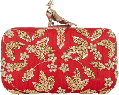 

Tarusa Casual Red Clutch