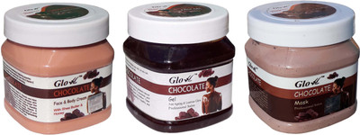 

Glow Right CHOCOLATE FACIAL SET M3(Set of 3)