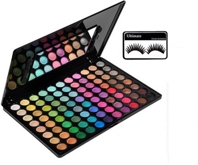 

Ultimate Eyelashes With Mac 88 Shades EyeShadow palette(Set of 2)