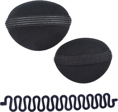 

Majik Instant Hair Styling Combo Of Hair Base And Braids Tools, Set Of 3, Black(Set of 3)