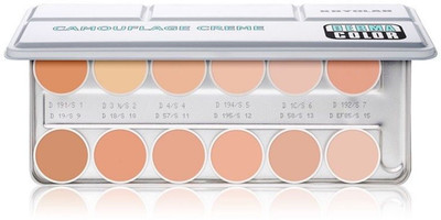 

Kryolan Supracolor Concealer Palette Face Blush Eyeshadow Concealer(Muli)