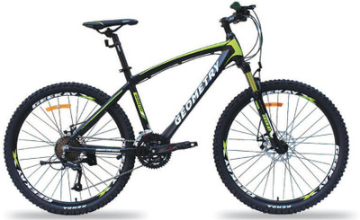 

Geekay GEOMETRY 26 T Mountain Cycle(27 Gear, Black), White