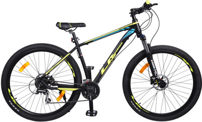 

La Sovereign Aspire 650B Front Suspension Dual Disc Brake Bike For Adults Black&Yellow 29 T Mountain Cycle(21 Gear, Multicolor)