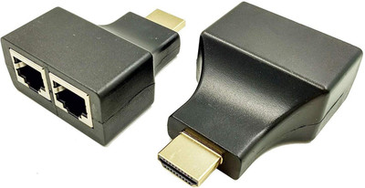 

Microware 1080P HDMIDual Extender for PS3 HD-DVD STB HDTV Gaming Adapter HDMI Adapter (Black) HDMI Adapter(Compatible with Computer, Gaming Console, Black)