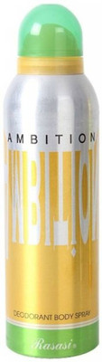 

Rasasi Ambition Deo For Women -200ml Body Spray - For Women(200 ml)