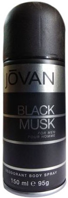 

Jovan Black Musk Body Spray - For Men & Women(150 ml)