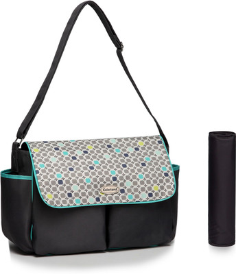 

Colorland New Fashion Baby Diaper Nappy Changing Bag Women Tote/ Messenger Bags For Mummy Tote Diaper Bag(Multi Blue-Grey Dots)
