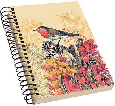 

MrSanotiyas A5 Notebook(Innovative Floral Notebook, Multicolor)