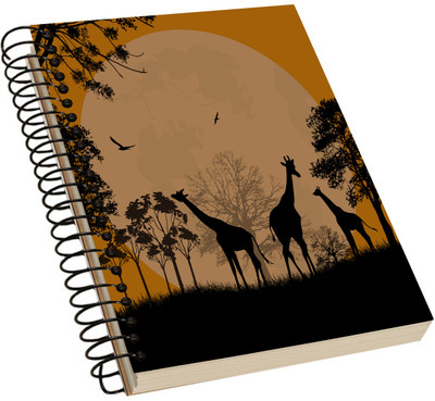 

MrSanotiyas A5 Notebook(Innovative Floral Notebook, Multicolor)