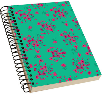 

MrSanotiyas A5 Notebook(Innovative Floral Notebook, Multicolor)