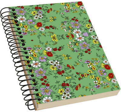 

MrSanotiyas A5 Notebook(Innovative Floral Notebook, Multicolor)