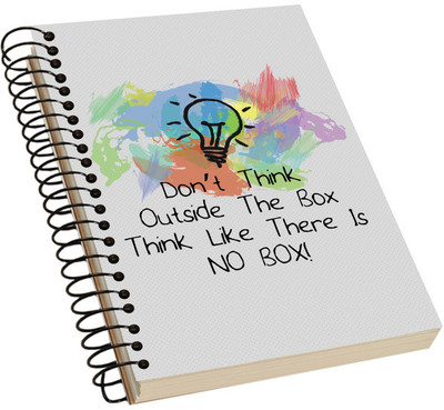 

MrSanotiyas A5 Notebook(Innovative Floral Notebook, Multicolor)