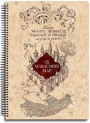

MC SID RAZZ A4 Notebook(Harry Potter, Multicolor, Pack of 4)