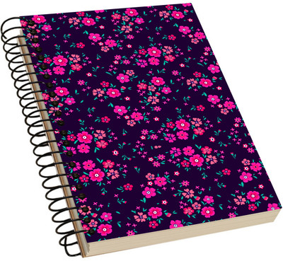 

MrSanotiyas A5 Notebook(Innovative Floral Notebook, Multicolor)