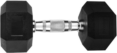 

Krazy Fitness 1 X 8'kgs Rubber Hexagonal Fixed Weight Dumbbell(8 kg)