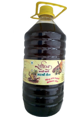 

Saatwik Pure Mustard Oil Plastic Bottle(5000 ml)