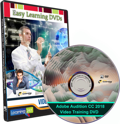 

Easylearning Adobe Audition CC 2018 Video Training Tutorial DVD(DVD)
