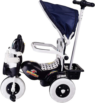 

INDO OVERSEAS kids tricycle Scooter Non Battery Operated Ride On(Black)