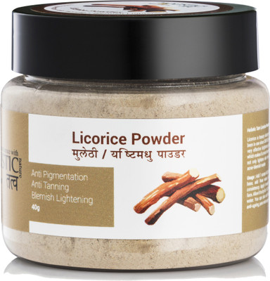 

Holistic Tatv Licorice Powder for Skin lightening & blemish-tanning-Pigmentation removal(40 g)