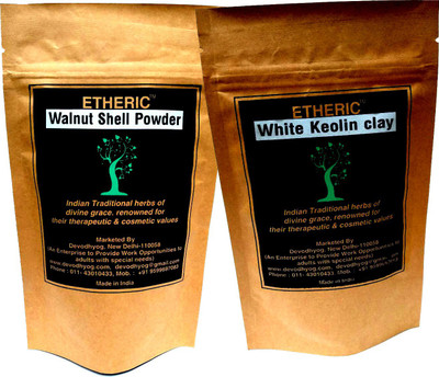 

Etheric Wall Nut Shell Powder & Keolin Clay Combo(200 g)
