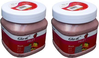 

Glow Right FRUIT MASK 2 Pack of 500ml(1000 ml)