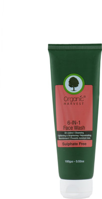 

Organic Harvest 6 in 1 Face Wash (Sulphate Free) Face Wash(100 g)