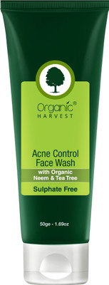 

Organic Harvest Acne Control Face Wash, 50 gm Face Wash(50 g)