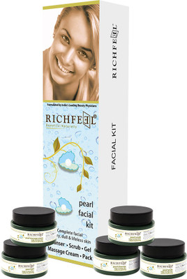 

Richfeel Pearl Facial Kit 50gms x5 250 g
