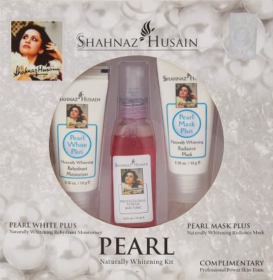 Shahnaz Husain Pearl Naturally Whitening Kit, 35ml(3 x 11.67 ml)