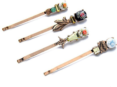 

Young & Forever Prime Day Exclusive Hair Accessories Hair Pin(Gold, Multicolor)