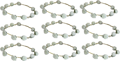 

MOOKAS Combo of White Floral Tiara Head Band(White)